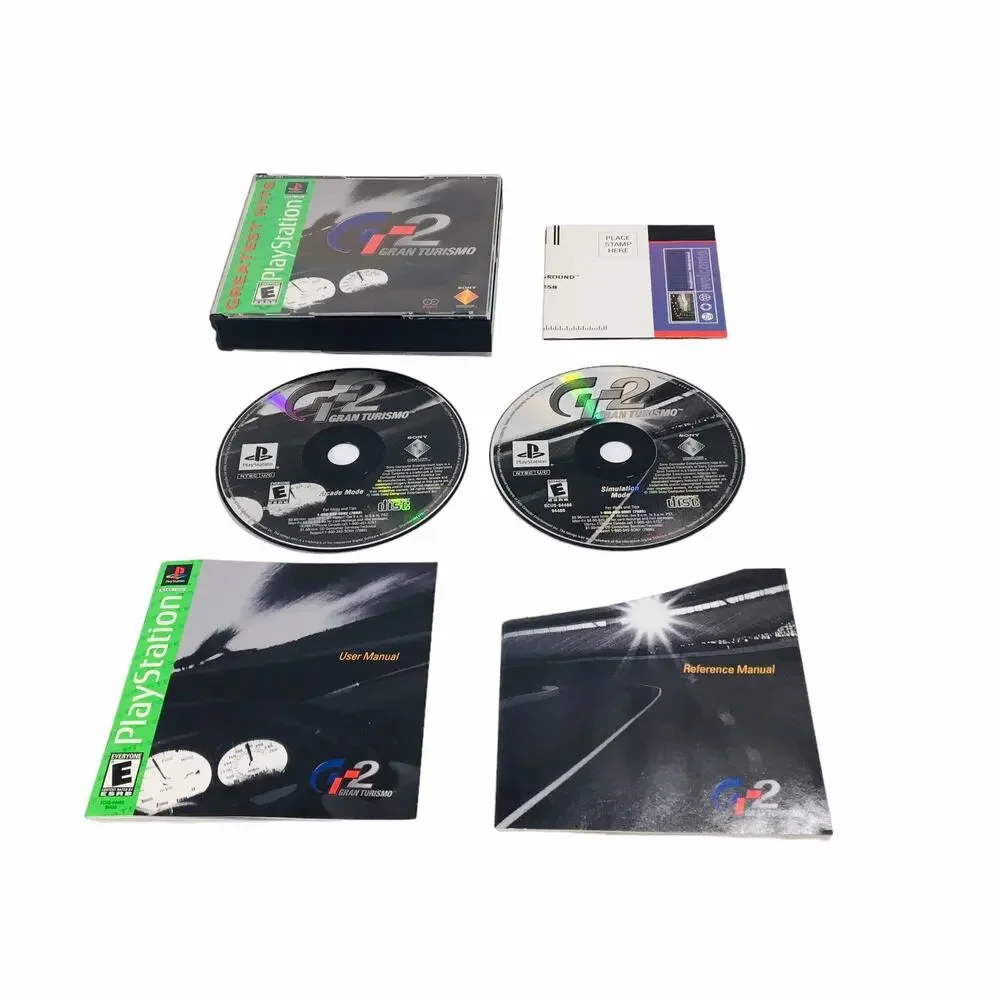 Gran Turismo 2 PS1 PlayStation 1 Greatest Hits - Complete CIB